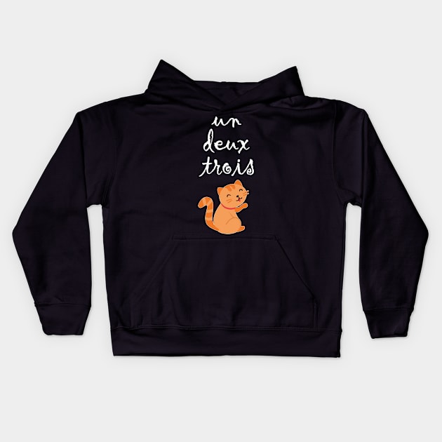 French Teacher Humor Kids Hoodie by PixelArt